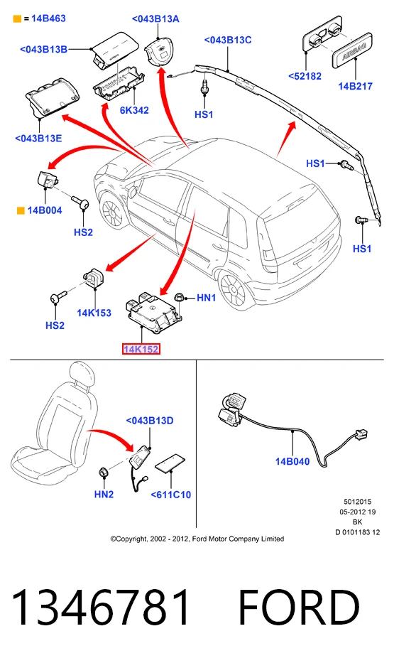 Motor de arranco Ford Fiesta I GBFT ao melhor preço