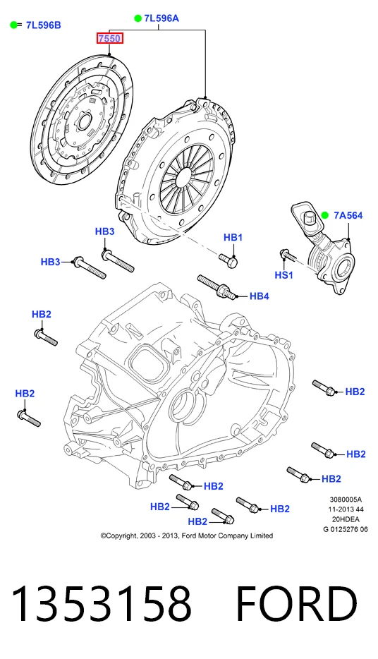 1353158 Ford
