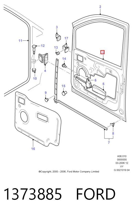para Ford Galaxy (WGR)