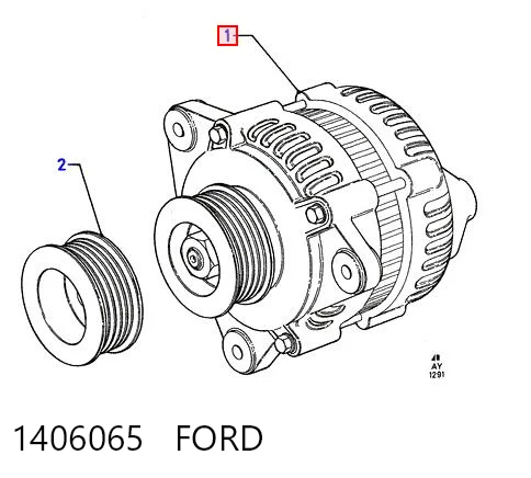1406065 Ford Gerador