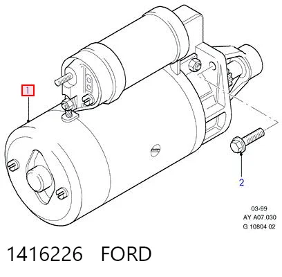 1416226 Ford Motor de arranco