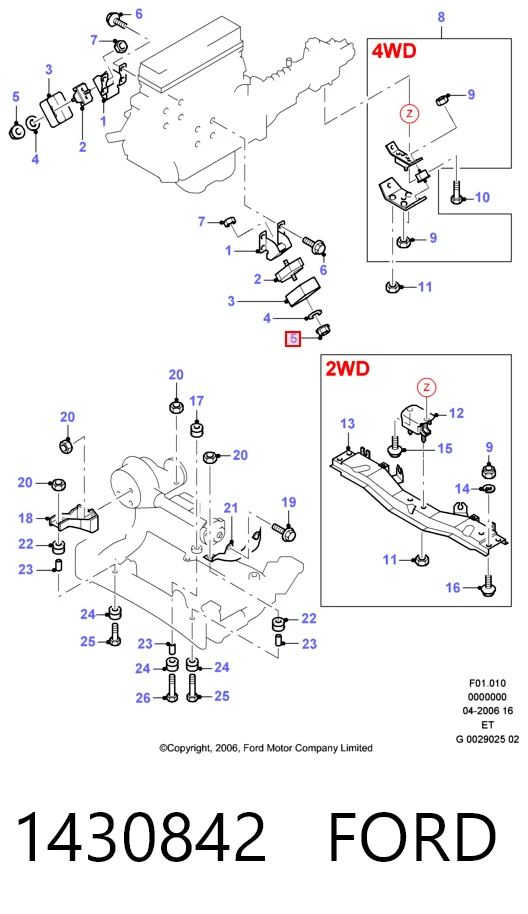 1430842 Ford
