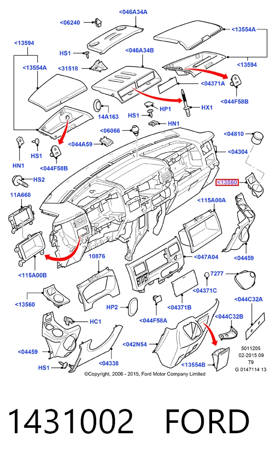 1431002 Ford