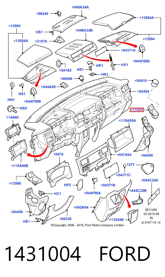 1431004 Ford