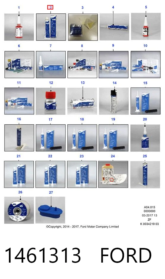 561200 Scania Meio para a fixação de parafusos