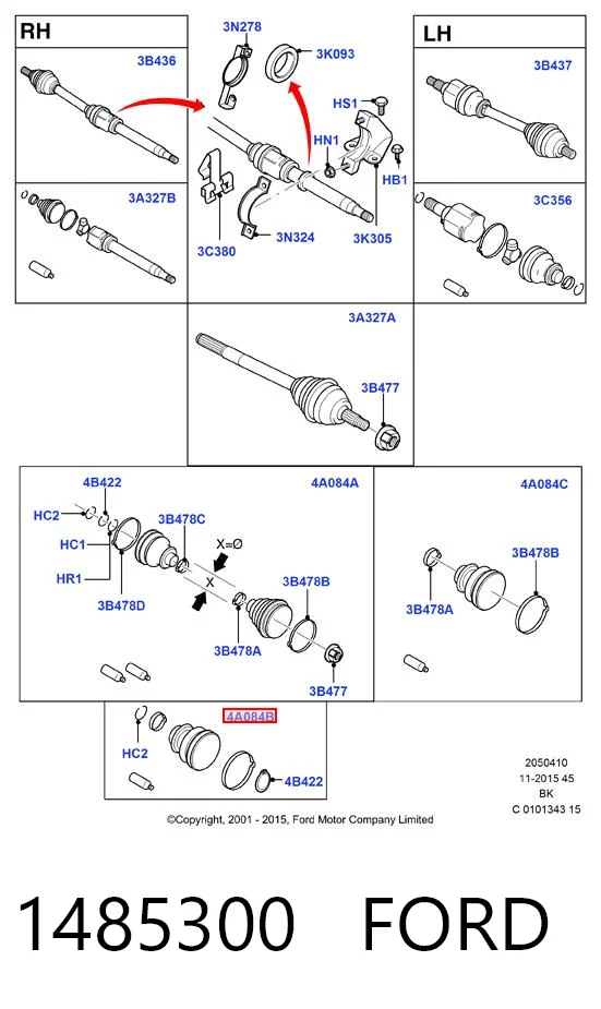 1485300 Ford
