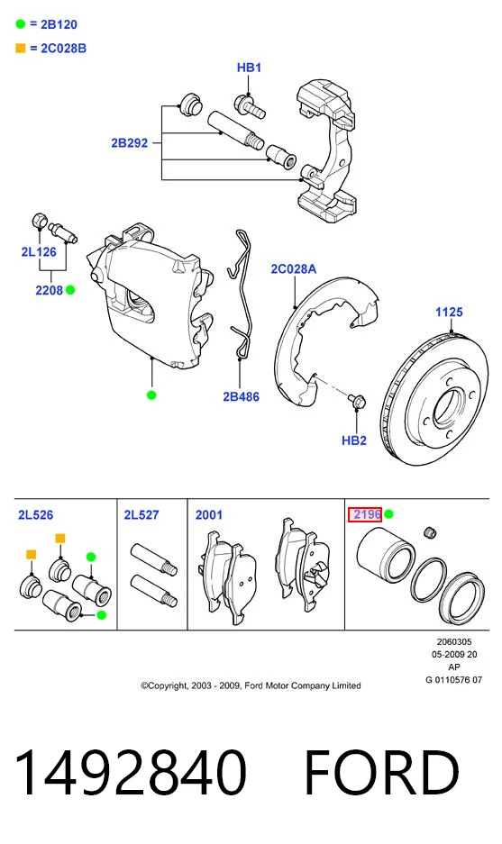 1492840 Ford