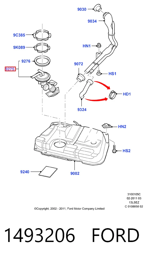 Módulo de bomba de combustível com sensor do nível de combustível Chevrolet Lacetti  J200 ao melhor preço