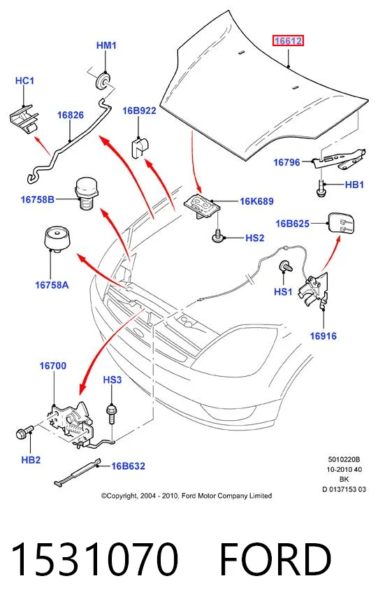 Capota para Ford Fiesta VAN 