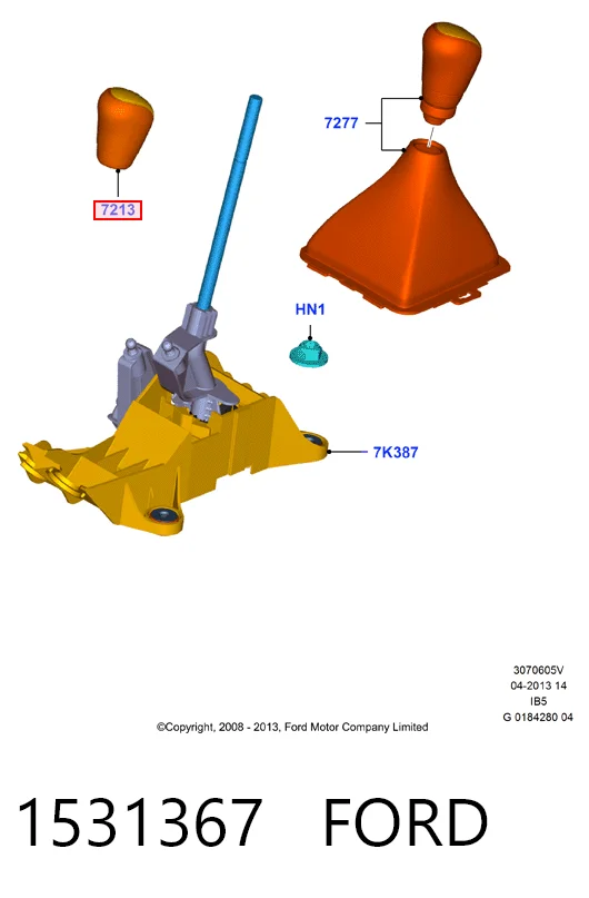 Cabo da avalanca da Caixa de Mudança ERC ERC176