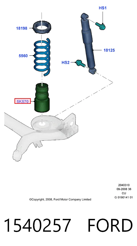 Pára-choque (grade de proteção) de amortecedor traseiro + bota de proteção para Fiat Panda II 169A
