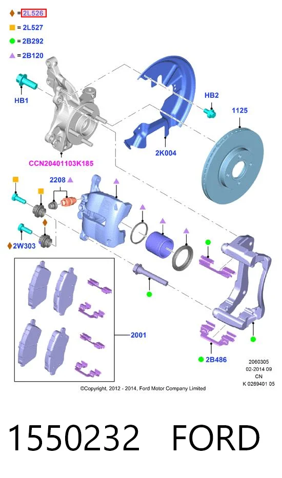 1550232 Ford