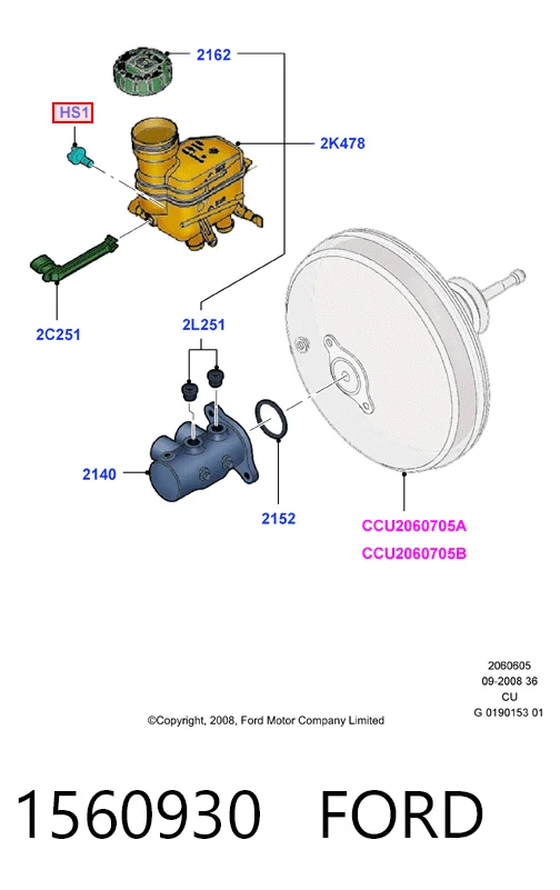 Compre Cilindro mestre do freio Fiat Panda 2