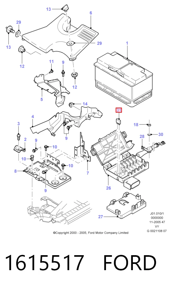 Dispositivo de segurança 604105914 Liebherr