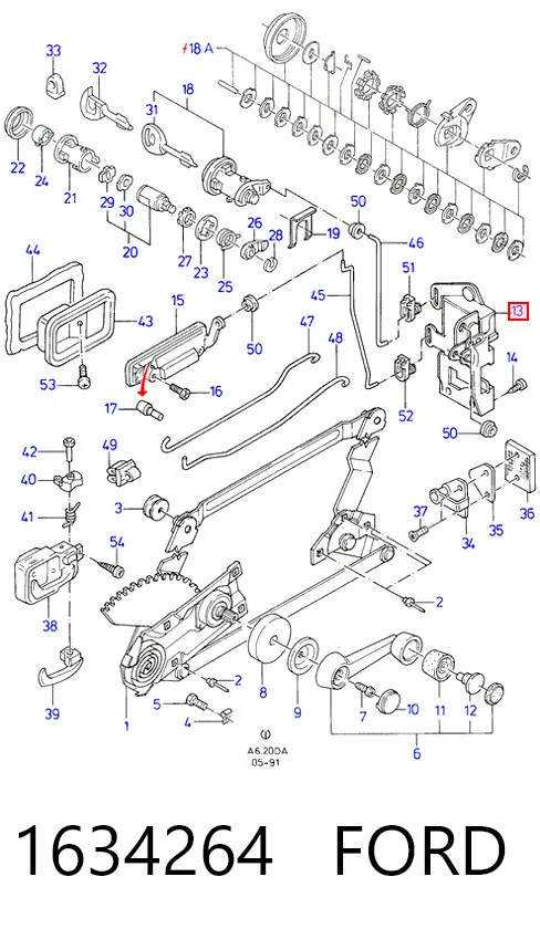  Ford Escort IV (1986-1990)