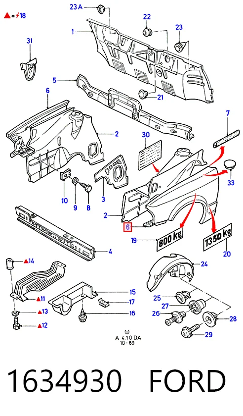  Ford Escort IV (1985-1990)