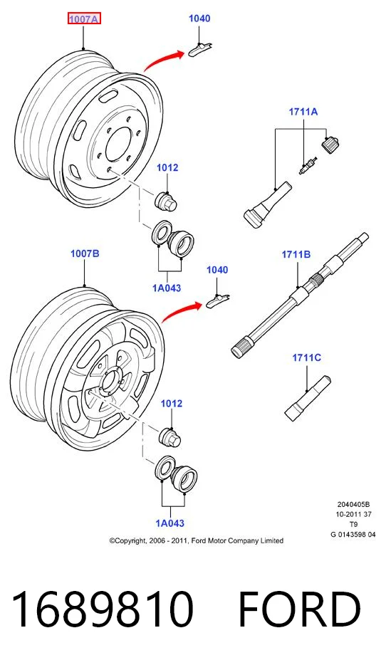 1689810 Ford
