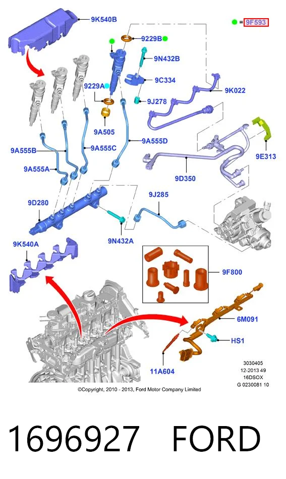 Compre Injetor de injeção de combustível Ford Fiesta 