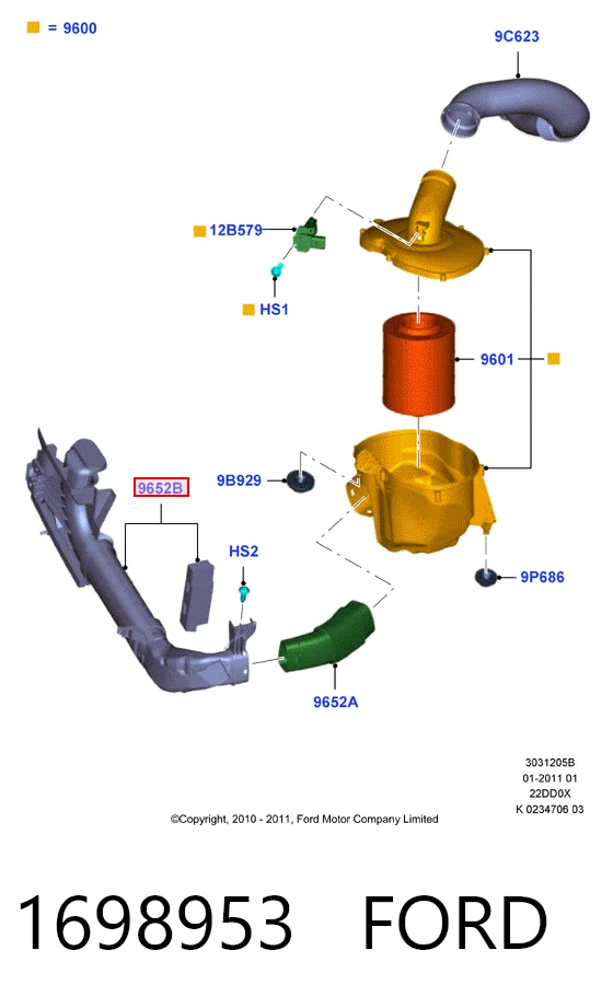 1698953 Ford