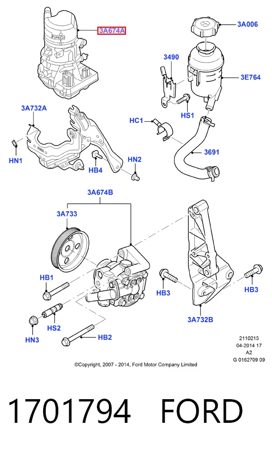 1701794 Ford