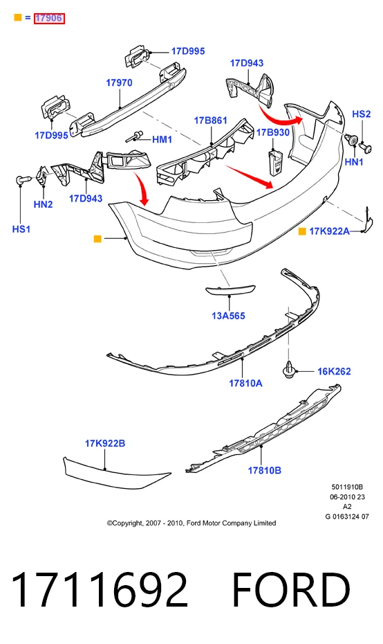 1711692 Ford