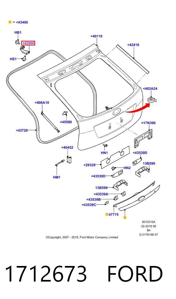 1712673 Ford