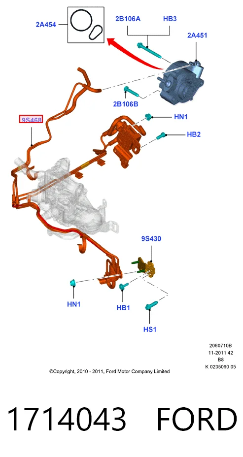  Ford AV6Q9S468AJ preço, a partir de 77,80 USD