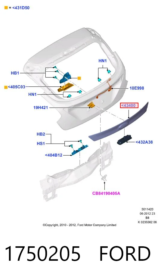 1750205 Ford