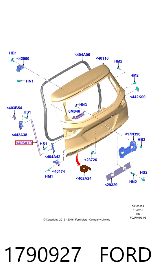  Ford Escape  (2012-2019)