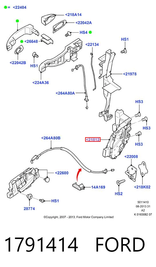  Ford Mondeo IV (2007-2014)