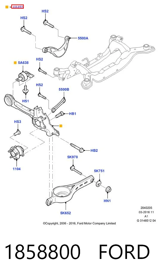 1858800 Ford