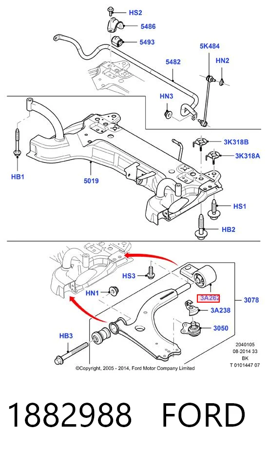  para Ford Fiesta  ()