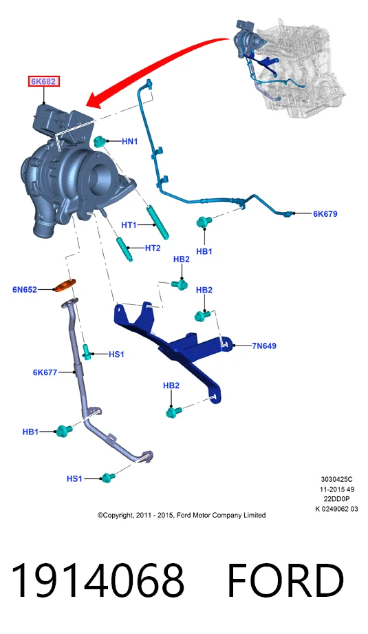 Compre GTB1749V VAG Turbina