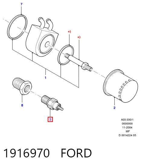 Compre Sensor de pressão de óleo Ford Escape 