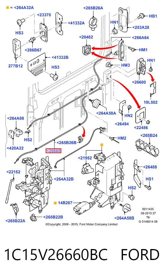 1C15V26660BC Ford