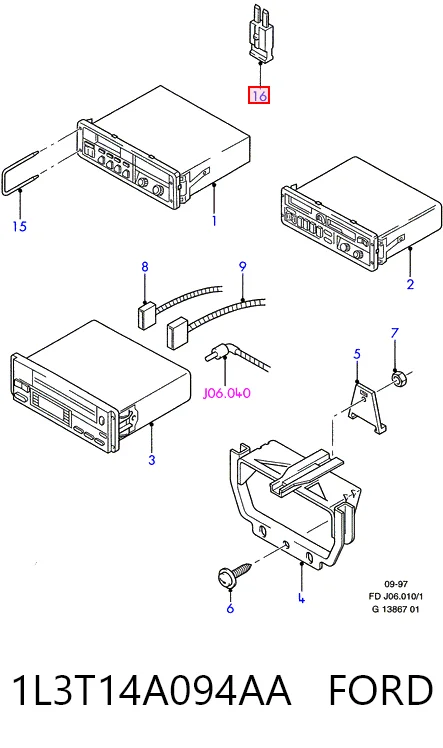1L3T14A094AA Ford