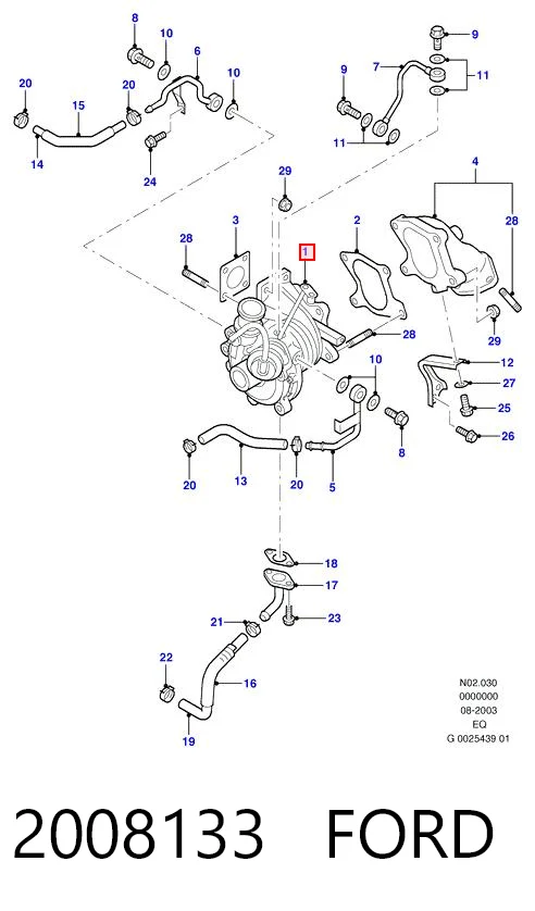 2008133 Ford Turbina