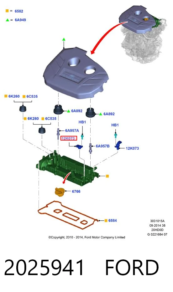 Compre LR025258 Land Rover Sensor de posição da árvore distribuidora