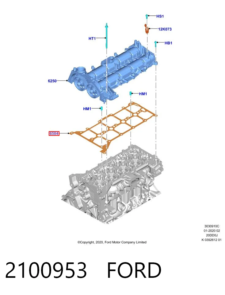2100953 Ford 