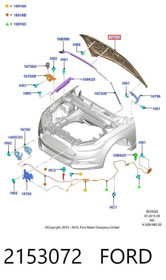 2153072 Ford Capota
