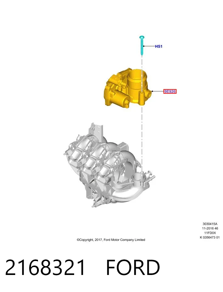  para Ford Focus IV (HN)