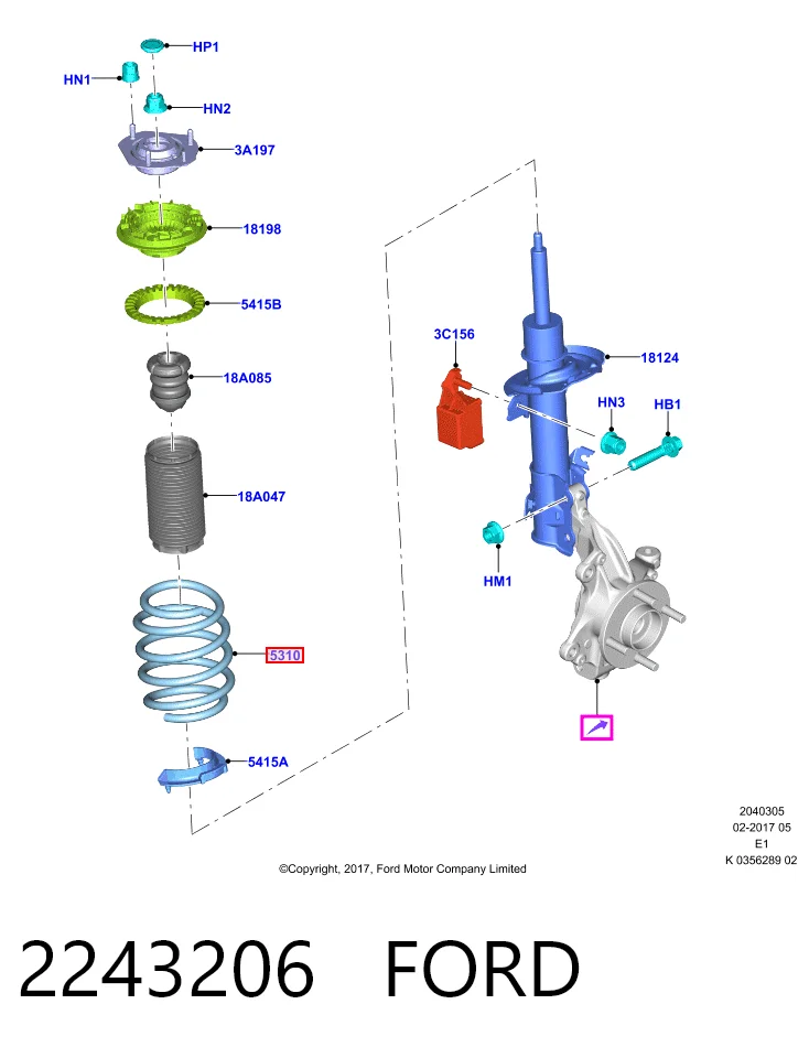  para Ford Fiesta VII ()