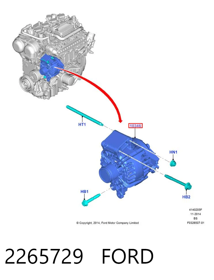 Gerador Ford Escape  DM2 ao melhor preço