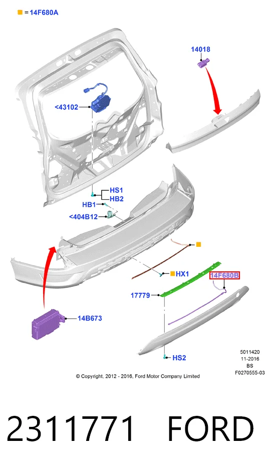 2311771 Ford