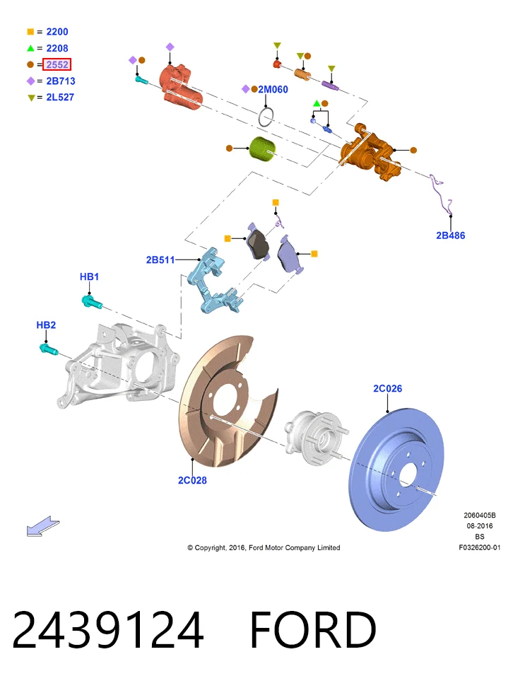 2439124 Ford