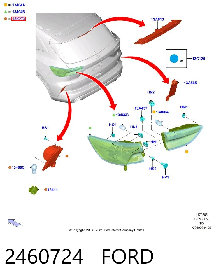 2460724 Ford