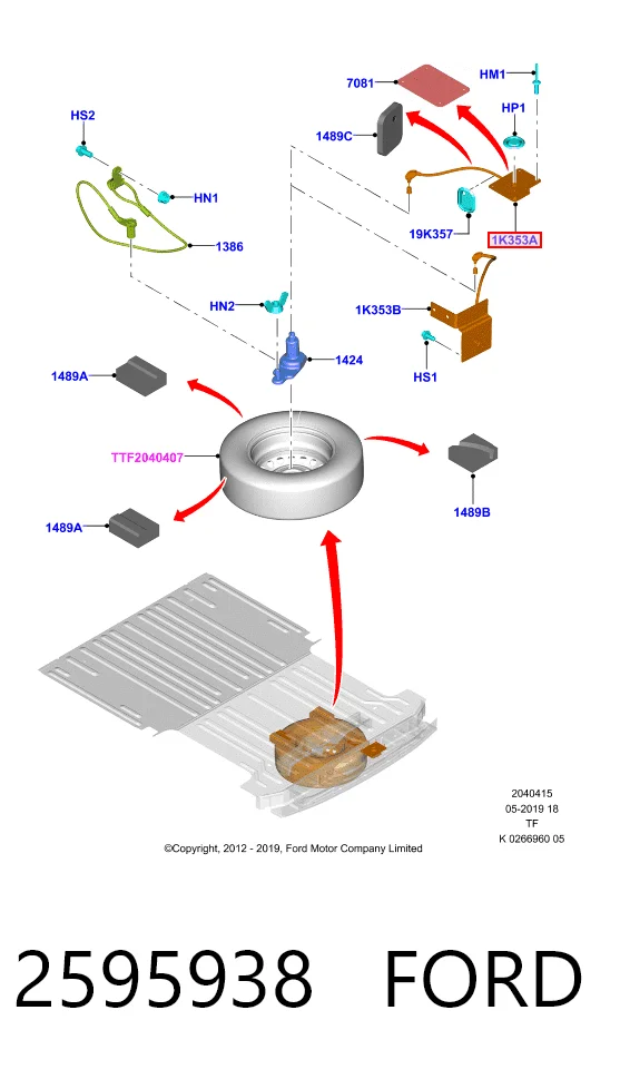 2595938 Ford