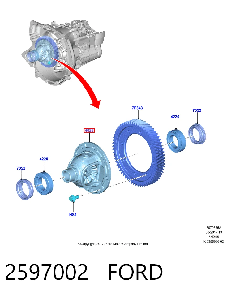 2597002 Ford