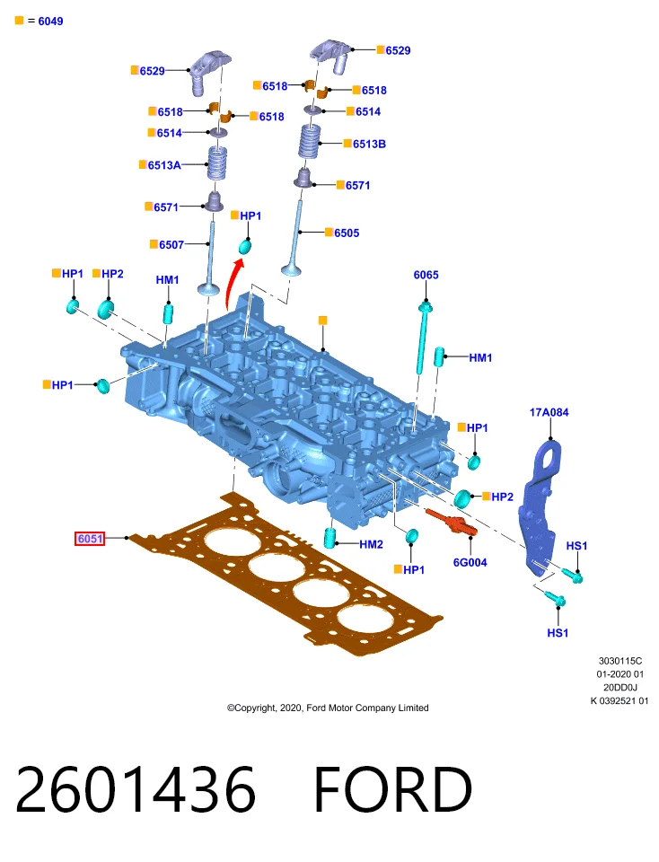 2601436 Ford