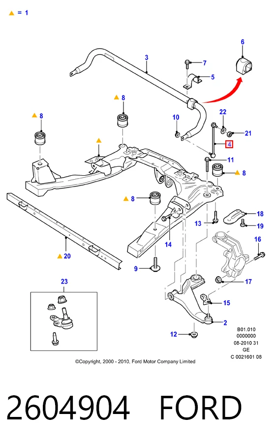 2604904 Ford